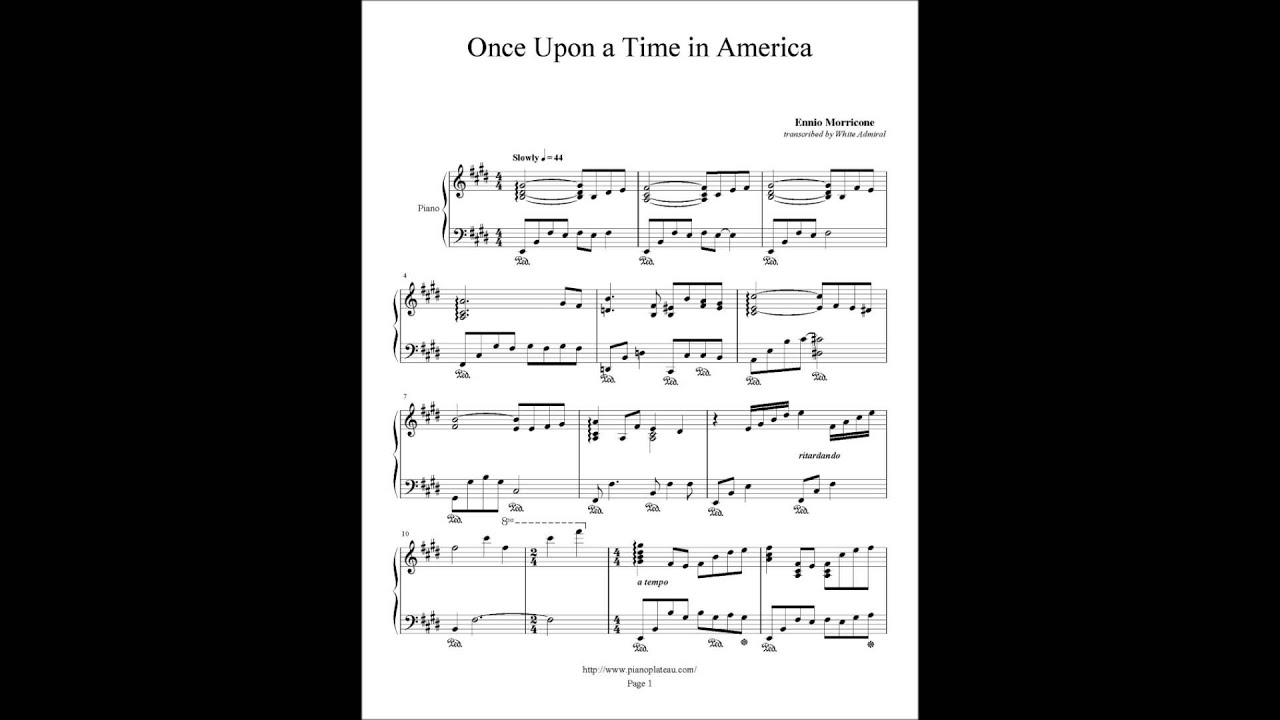 once upon a time piano